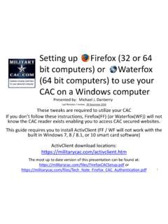 firefox smart card windows|Setting up Firefox to use your CAC on your Windows .